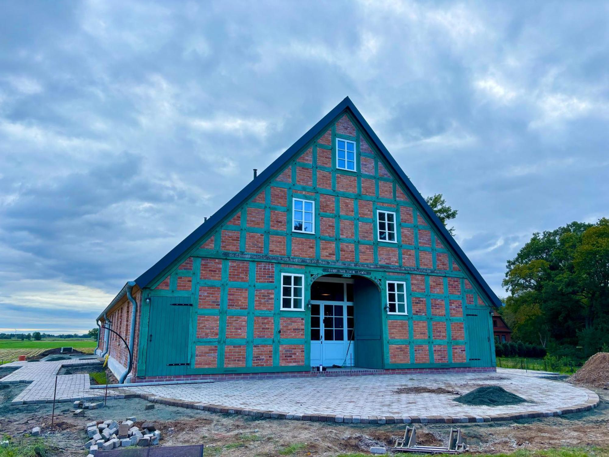 Niedersaechsisches Hallenhaus Im Modernen Gewand Lilienthal  Екстериор снимка